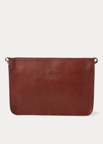 Malas Polo Ralph Lauren Heritage Couro Folio Homem 54267-LNKB